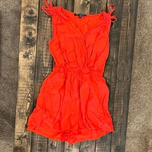 Bright Red Romper from One Clothing